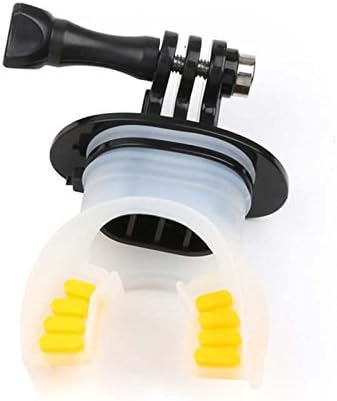 twbbt Surfing Skating Shoot Surf Dummy Bite Mount Set Surfing Diving Accessories Set for GoPro Hero 5/4/3 Session