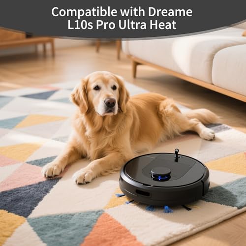 Accessories for Dreame L10s Pro Ultra Heat/L10s Ultra Gen 2/X30 Ultra/Mova E30 Ultra,Includes 6 Hand Towels, 6 Side Brushes, 6 Vacuum Bags, 4 Filters, 1 Main Brush, 1 Small Brush