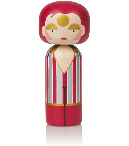 Amazon.com: Lucie Kaas Kokeshi Doll - Aladdin Sane : Home & Kitchen