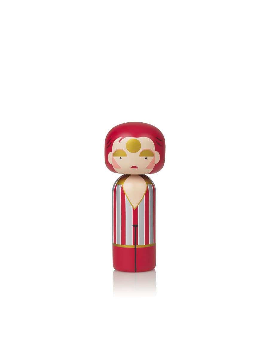 Lucie Kaas Sketch Inc. SI02ZI2 Ziggy 14.5cm Hand Painted Schima Wood