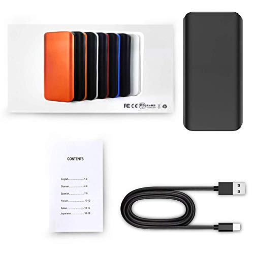 Power Bank 25000mAh LBell Portable Phone Charger External Battery High Capacity with Dual Output Port Emergency LED Flashlight Compatible for iPhone iPad Samsung Huawei Android Tablet PSP Camera - Thumbnail 6