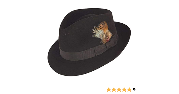 Stetson Benchley Beaver Fur Felt Fedora 