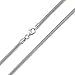 Bling Jewelry 925 Sterling Silver Snake Chain Necklace 3mm Italy