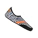 FITKICKS Men's Active Lifestyle Footwear Limited.001 Edition (Large, High Frequency - B/W Static)