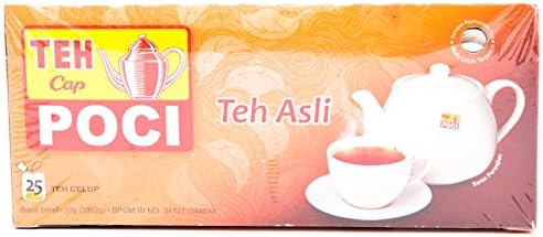 Cap Poci Teh Asli - Black Tea 25-ct, 50 Gram