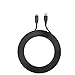 PWR+ USB-C Cable 6 Ft Type-C to USB 3.0 Charging Cord for Portable Monitors: ASUS ZenScreen Go, QQH, KYY K3, ZSCMALLS, ViewSonic, Arzopa, Newsoul, InnoView, Lepow Z1 Gamut C2, Cocopar, GTEK, SideTrak