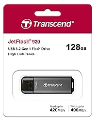 Transcend 128GB JetFlash 920 USB 3.2 Gen 1 Flash
