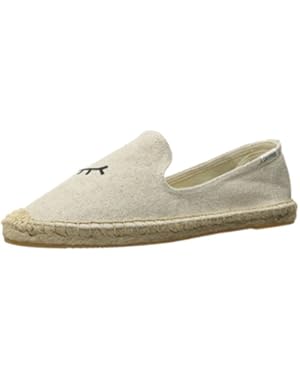 Women's Wink Embroidered Smoking Slipper