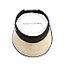 FLYNOVA Raffia Sun Visor Hat 100% Natural, Hand-Woven Madagascar Raffia Grass | Wide Brim UV Protection | Cool, Breathable Comfort/Adjustable Elastic Cord
