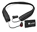 Lucid Audio HLT-EARBUD-HS-TV Amped HearBand and Wireless TV Streamer - Bluetooth Neckband Earbuds - Black