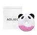Aolige 2 PCs Squishies Panda Slow Rising Jumbo Kawaii Cute Small Animal Donuts Creamy Scent for Kids Party Toys Stress Reliever Toy
