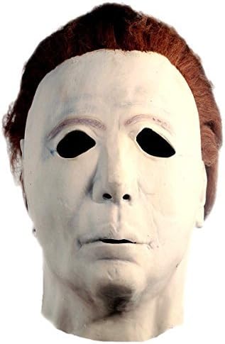 Don Post Michael Myers Latex Horror Mask Hair Halloween by PARTY STREET