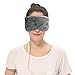 Aroma Season USB Steam Eye Mask to Relieve Eye Stress, Warm Therapeutic Treatment for Dry Eye, Blepharitis, Styes (Gray)