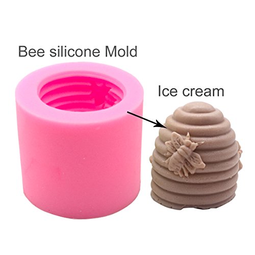 Plum Garden 3d Screw Bee Hive soap Mold, 3D Silicone Candle Moulds for Soap and Resin Mold Plum Garden 3d Screw Bee Hive soap Mold, 3D Silicone Candle Moulds for Soap and Resin Mold