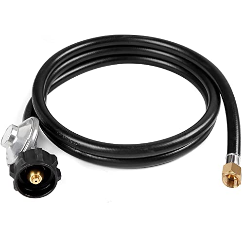 GASPRO 6Foot Propane Hose with Regulator for Blackstone 28''/36