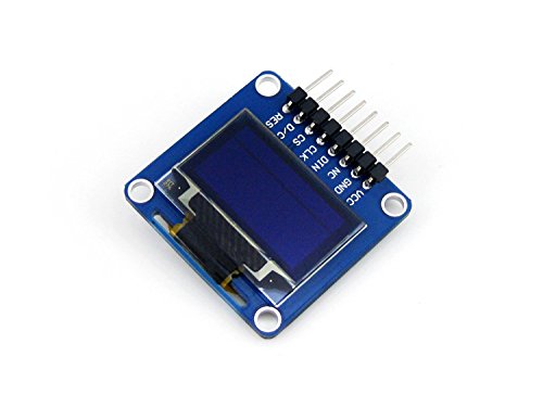 Waveshare 0.96inch OLED (A) Module 12864 Pixel I2C IIC SPI Curved/horizontal Pinheader SSD1306 Controller