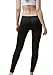 TSLA Women's Thermal Long Johns Underwear Pants, Fleece Lined Leggings, Winter Compression Tights, Wintergear Fleece Black, Small