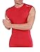 ARMEDES Men's Compression Quick Dry Baselayer Work Out Sleeveless T-Shirt