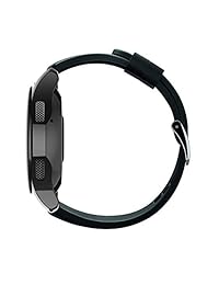 Hagibis - Funda de protección para Samsung Galaxy Watch 1.811 in SM-R800 y Samsung Galaxy Watch 1.654 in SM-R810, transparente