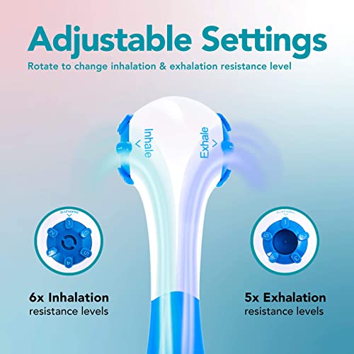 Breathing Exercise Device Inspiratory Muscle Strength Training Breathing  Muscle Trainer