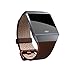 Fitbit Ionic Perforated Leather Accessory Band, Cognac, Large