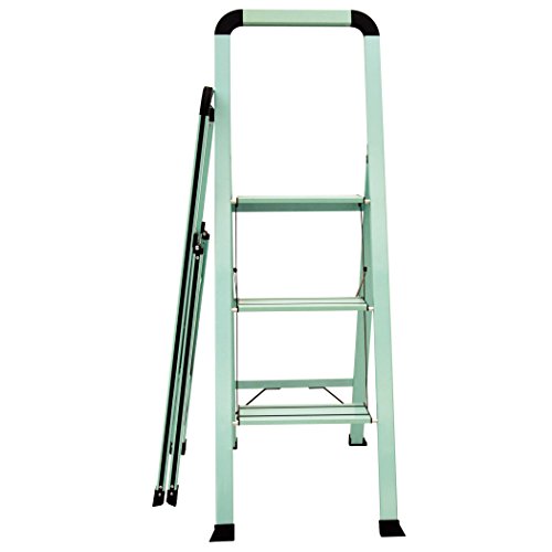 Ascent ADS3-001-TL Series Aluminum 3 Designer Step Stool, Teal - Thumbnail 4