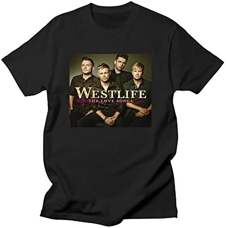 GOODNISHA Women's Westlife The Love Songs Short Sleeve Tee T-Shirts for Women