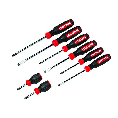 1 CRAFTSMAN+Screwdriver+Assorted+8+Piece+CMHT65075