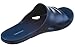 J. Fiallo Mens New Slide Beach Sandal Slippers in 3 Classy Colors (11, Navy/Navy)