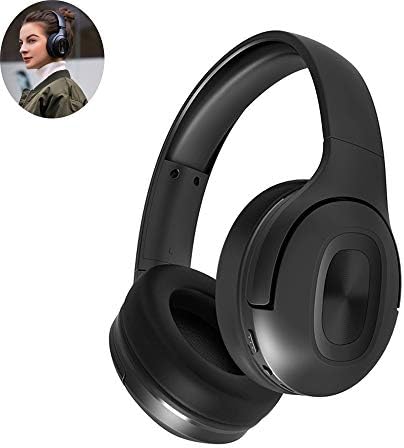 車 バイク 大型家電 ホームアクティブノイズキャンセリングbluetoothヘッドセット ワイヤレスおよび有線2 In 1快適で折り畳み可能なステレオイヤホン 電話 Pcおよびテレビに最適 B08dhtzk