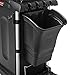 Rubbermaid Commercial Products Utility Cart Garbage Bin Accessory, 8-Gallons, 22-Inches, Heavy Duty Bussing Cart Trash Can Attachment with Top Handles