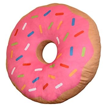 Amazon Com Iscream Sugar Riffic Donut Shaped Bi Color 16