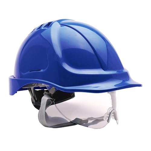 Portwest PW55 Endurance Visor Helmet Hard Hat ABS Shell
