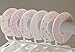 C102 Baby Girl Nursery Closet Clothing Size Dividers Pink Roses Set of 6 (1.25 Inch Rod)