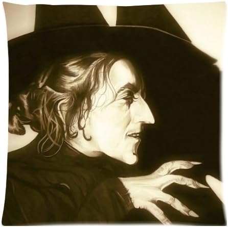 wicked witch of the west Custom Zippered Pillow Case Cover Cushion Case 18x18 Inch (Two sides)