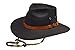 Outback Trading Company Unisex 1480 Kodiak UPF 50 Waterproof Breathable Outdoor Western Cotton Oilskin Hat, Brown, Small