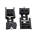 AL4X4 Latch Locking Hood Catch Kit Compatible with Wrangler JK JKU 2007-2017 Black Stainless Steel, 1 Pair