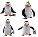 The Penguins of Madagascar 4pcs Plush Soft Toys 8