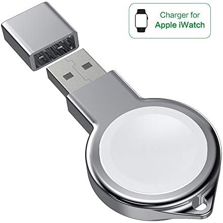 USB Watch Charger for Apple,UbestTech Magnetic Portable Wireless iWatch Charger Compatible for Apple Watch Series 4/3/2/1/Nike+