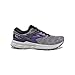 Brooks Womens Adrenaline GTS 19 Running Shoe - Black/Purple/Grey - B - 9.0