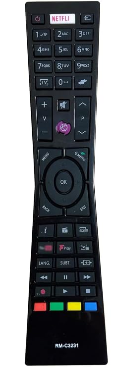 for jvc remote control rm-c3231 for jvc tv remote Smart 4K LED TV, Pre programming