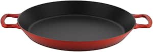 Le Creuset Enameled Cast Iron Paella Pan, 3.25 qt., Cerise