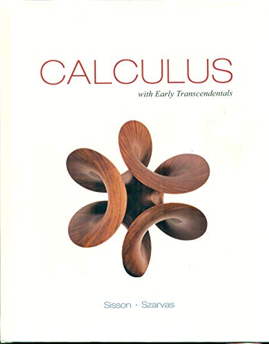 Calculus With Early Transcendentals