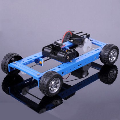Topoox 6 Set DC Motor Mini Electric Motor 1.5-3V 15000 RPM with 2 x 1.5V AA Battery Holder Case with Mini Boat Rocker Switch and 63 Type Plastic Crown Gear - Thumbnail 6