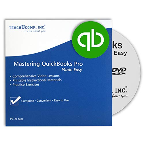 Learn QuickBooks Desktop Pro 2022 DVD-ROM Training
