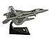 Lockheed Martin F-22 Raptor diecast 1:100 model (Amercom SL-40)