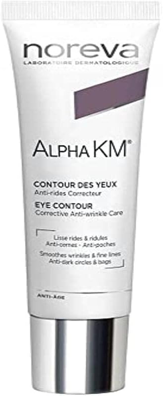 Noreva Alpha KM Eye Contour Cream Gel 10ml Anti-Wrinkle Anti-Dark Circles