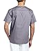 Carhartt Ripstop: Men’s 4-Pocket V-Neck Top — Pewter, XL