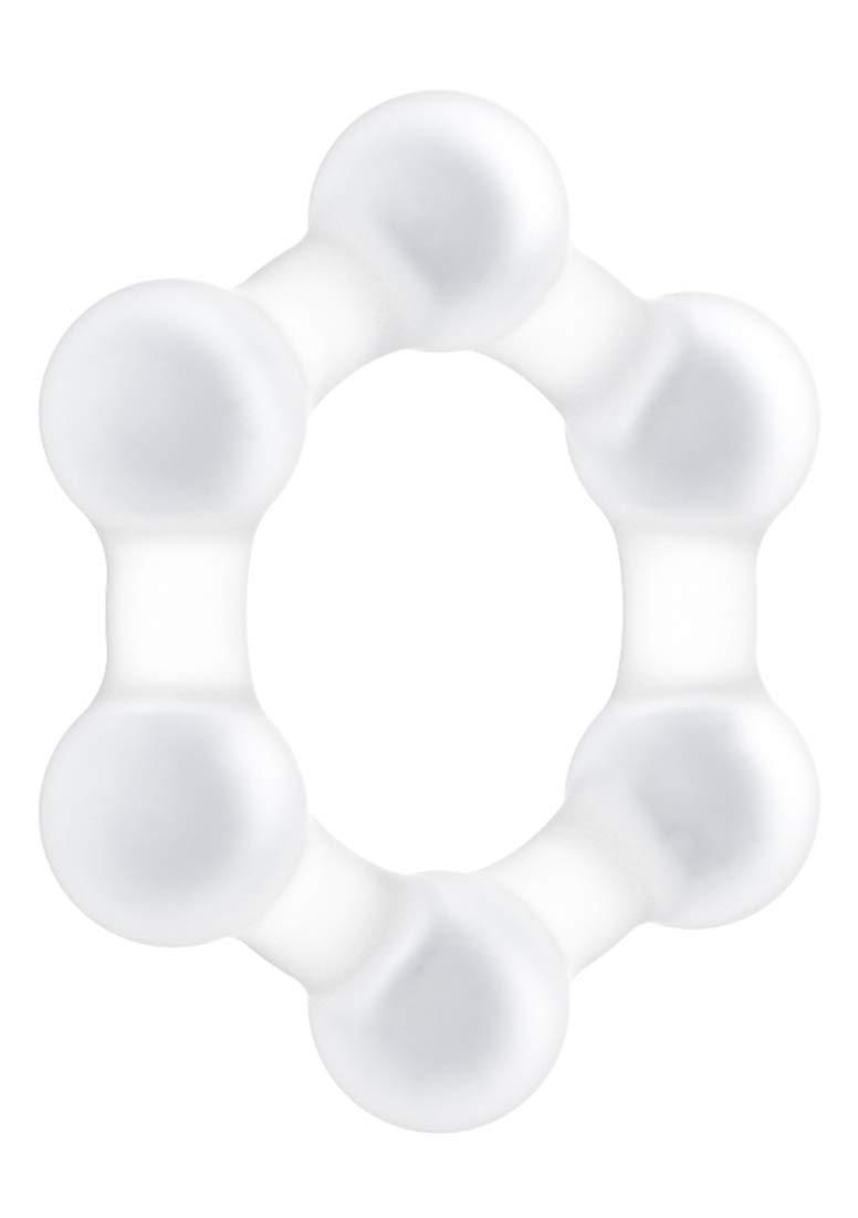 Shots NO. 83, Weighted Cock Ring, Transparent, 17 g