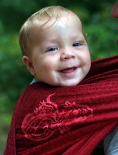 Wrapsody Stretch-Hybrid Baby Carrier, Dragons Smaug, One Size